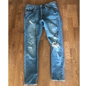 Levi’s Distressed 501 Jeans